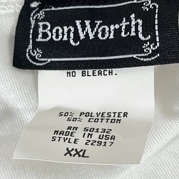 BonWorth Hot Air Ballon’s Embroidered Short Sleeve Graphic Shirt Size 2XL New - Picture 4 of 5